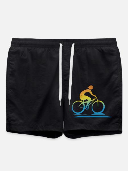 Radfahrer - Badeshorts - Schwarz