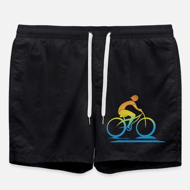 Cyclist - Swim Trunks - black