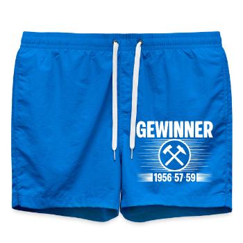 Erzgebirge Gewinner - Badeshorts - Cobalt blue - Vorne