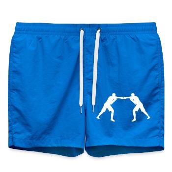 Légèreté et force dans un duel - Short de bain - cobalt blue - Devant