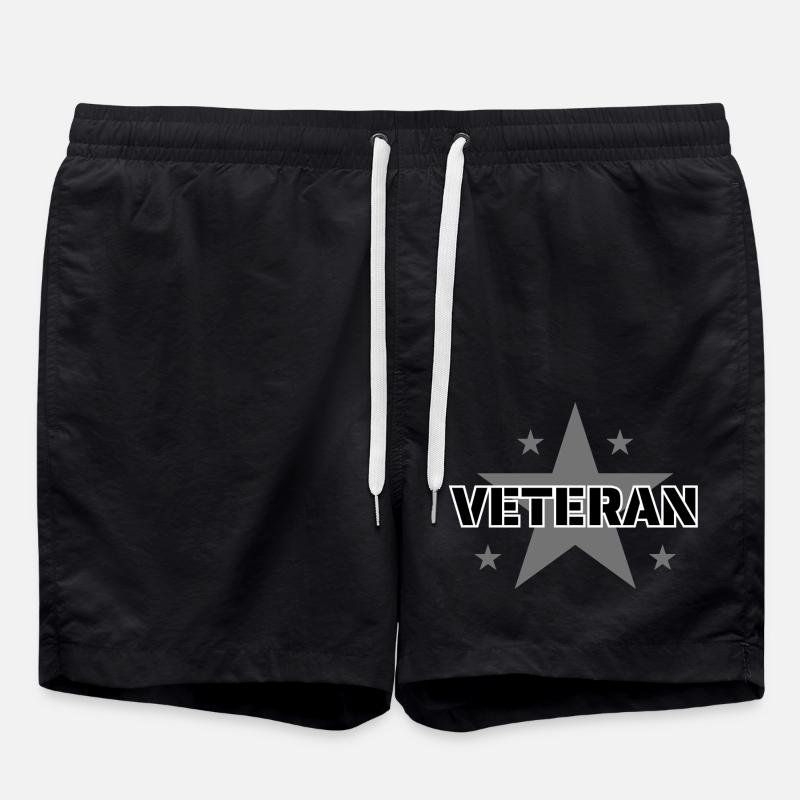 VETERAN - Swim Trunks - black