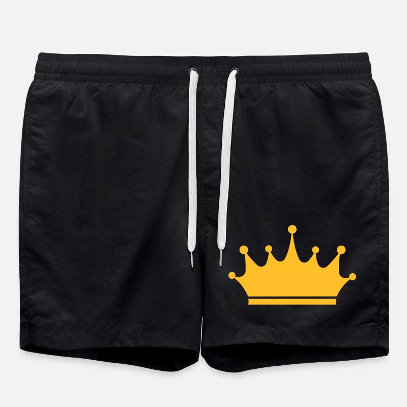 Crown - Swim Trunks - black