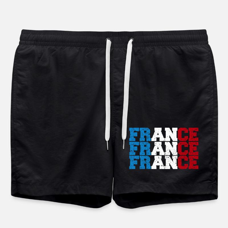 France France - Short de bain - noir