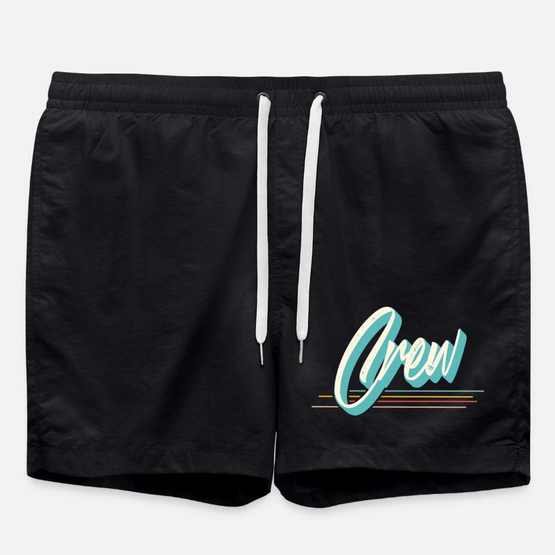 Crew Team Squad - Badeshorts - Schwarz