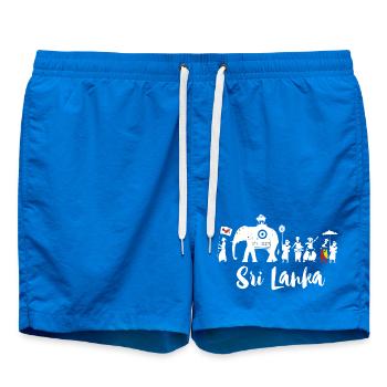 Kandy Esala Perahera Sri Lanka - Dalada Perahara - Short de bain - cobalt blue - Devant