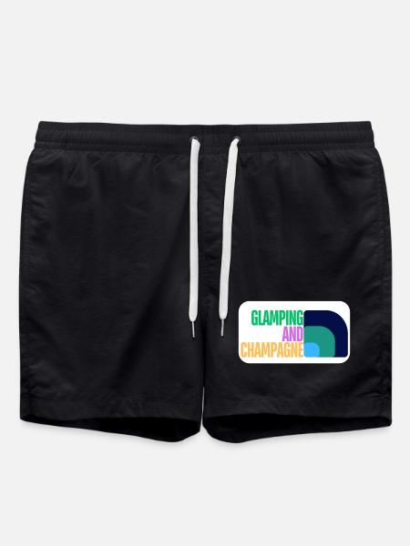 Glamping - Short de bain - noir