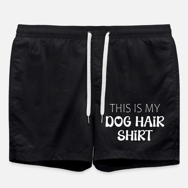 Hund - Badeshorts - Schwarz