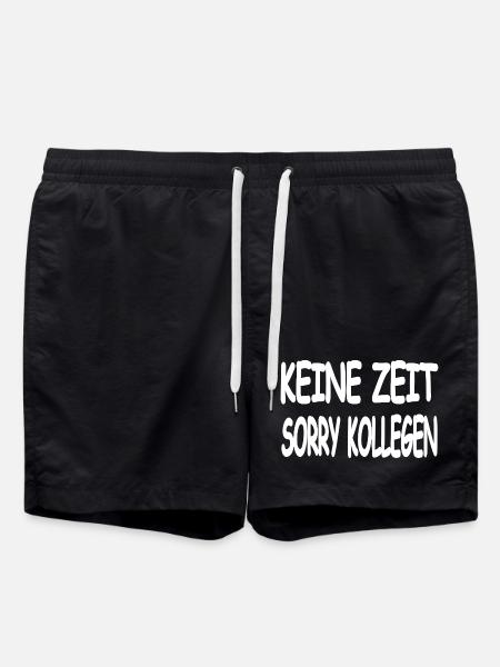 Kollegen - Badeshorts - Schwarz