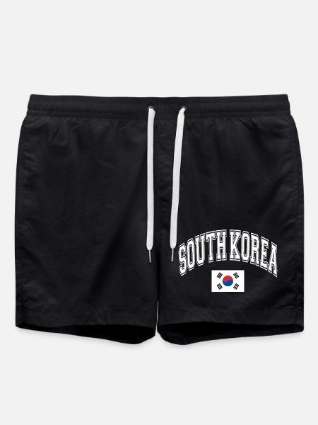 South Korea - Swim Trunks - black