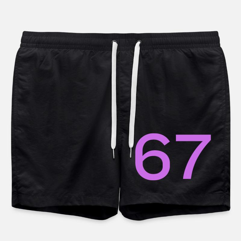 67 - Swim Trunks - black