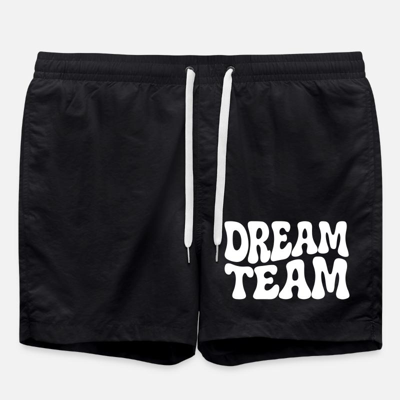 Dream Team - Swim Trunks - black