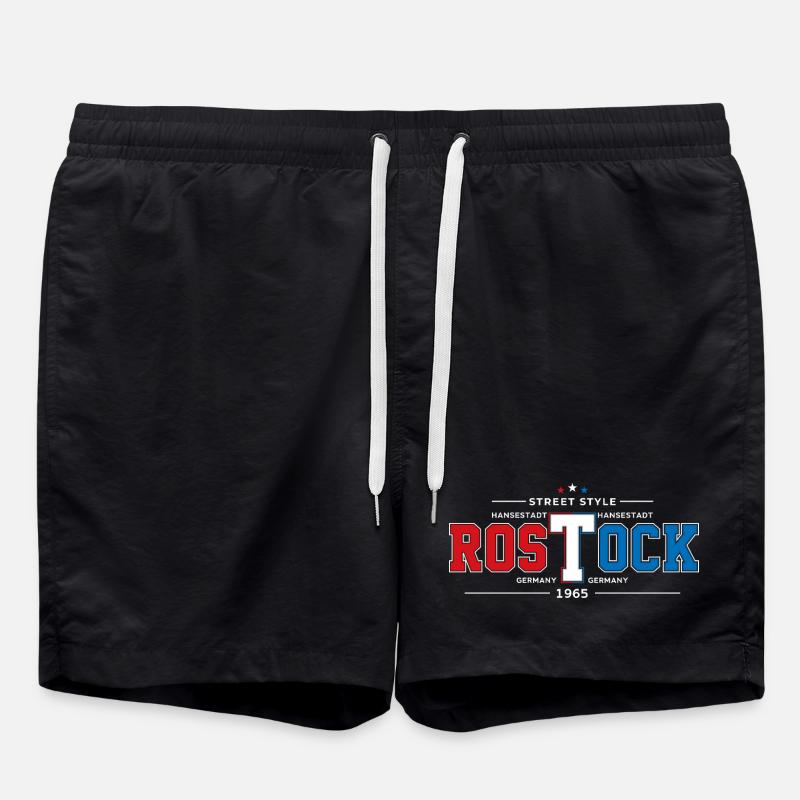 Rostock - Badeshorts - Schwarz