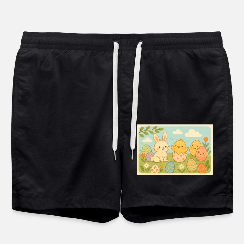 Easter - Swim Trunks - black