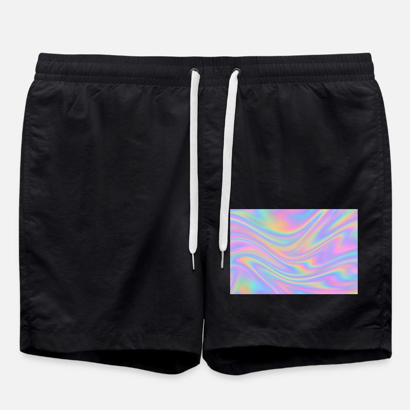 Conception holographique - Short de bain - noir