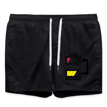 Opération de chargement - Short de bain - noir - Devant - AI Model Male 185 light (185cm)