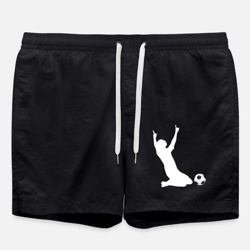 Footballeur - Short de bain - noir