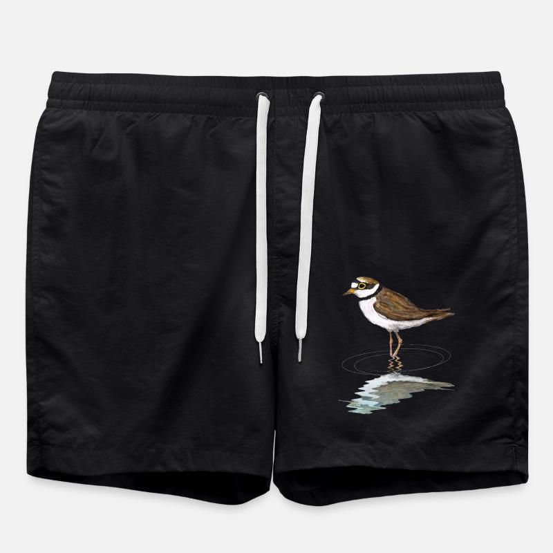 Petit pluvier annelé - Short de bain - noir