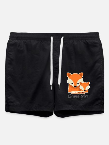 FUTUR GRAND FRERE - cadeau - Short de bain - noir