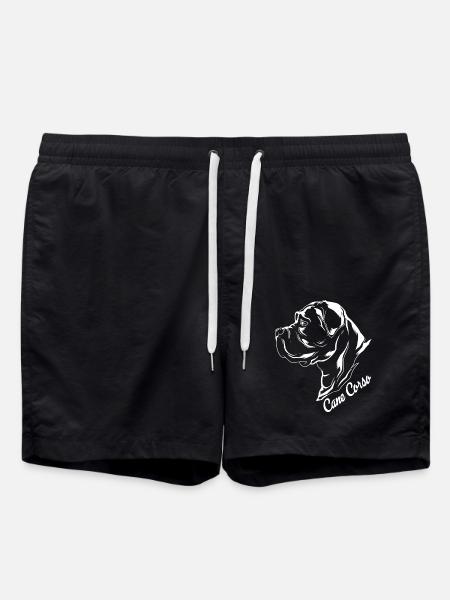 Dessin de Cane Corso - Short de bain - noir
