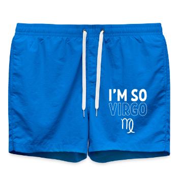 Sternzeichen Jungfrau - Badeshorts - Cobalt blue - Vorne