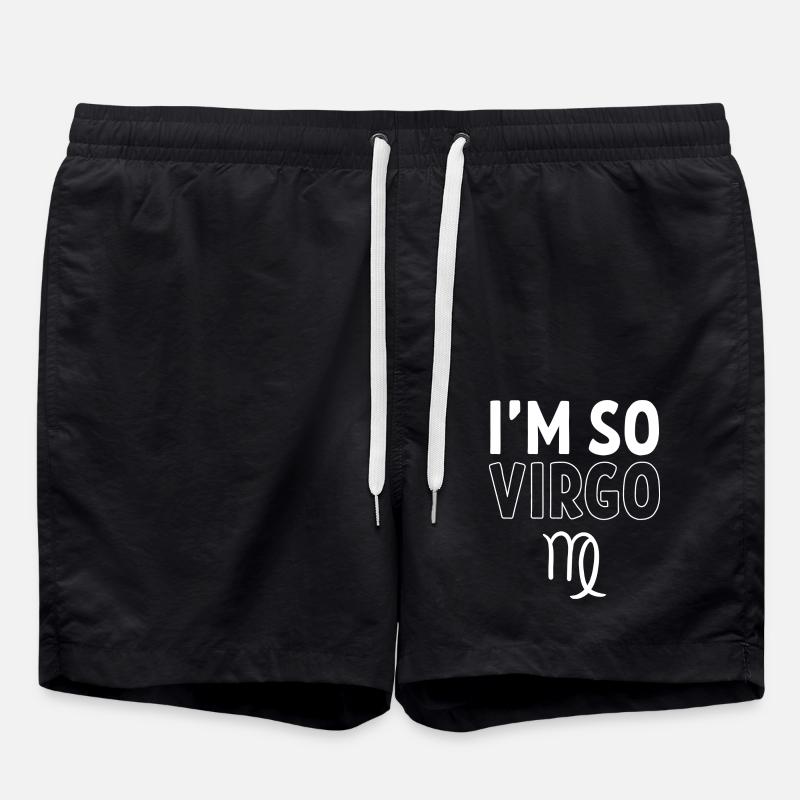 Zodiac Virgo - Swim Trunks - black