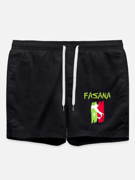 Fasana Italia - Swim Trunks - black