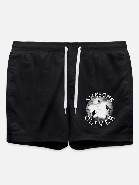 Olivers fødselsdag Oli - Badeshorts - sort
