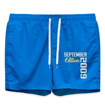 Septembre 2009 - 15e Anniversaire September 2009 - Short de bain - cobalt blue - Devant