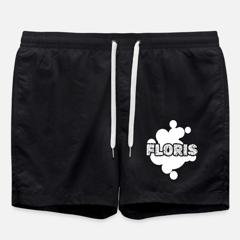 Floris Floris - Short de bain - noir