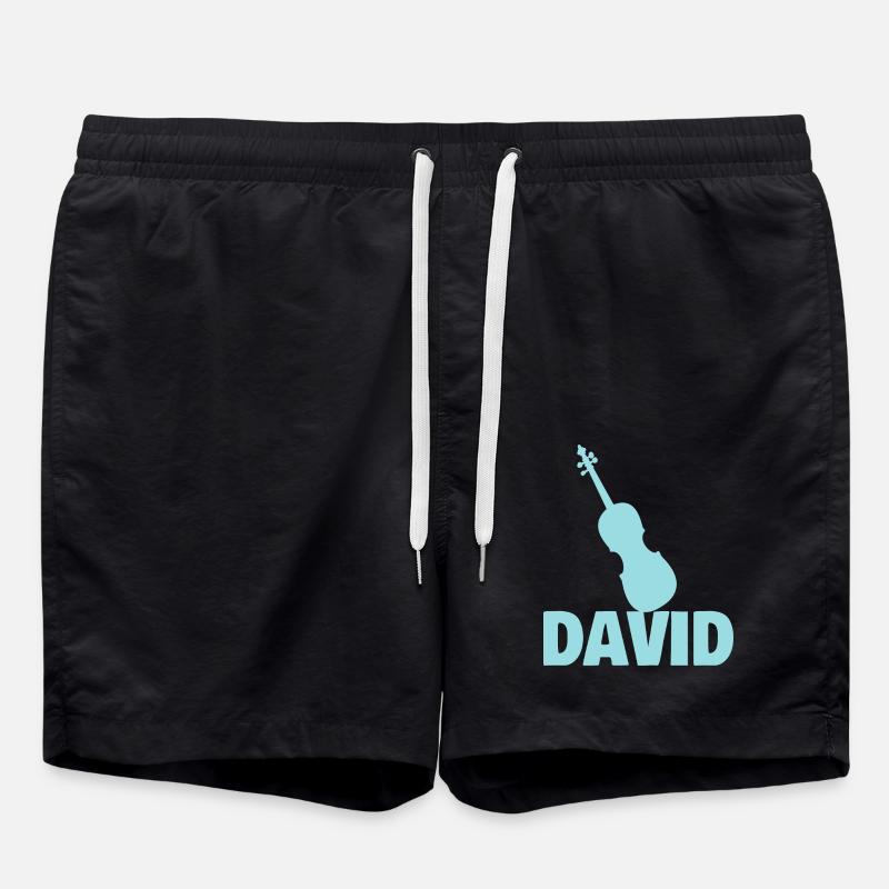 Viola David - Swim Trunks - black