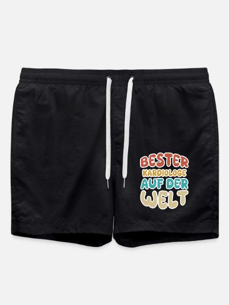 Cardiologist as a vocation - Swim Trunks - black