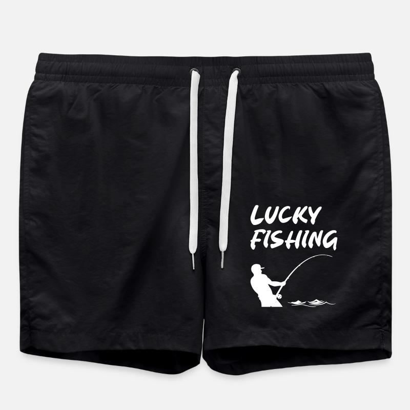 Pêche chanceuse - Short de bain - noir