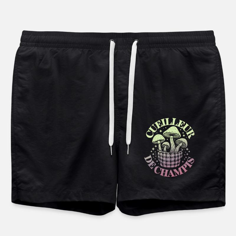 Cueilleur de Champis - Short de bain - noir