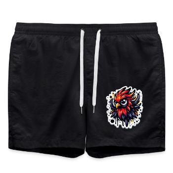 Black Phönix Inc - Badeshorts - Schwarz - Vorne - AI Model Male 185 light (185cm)