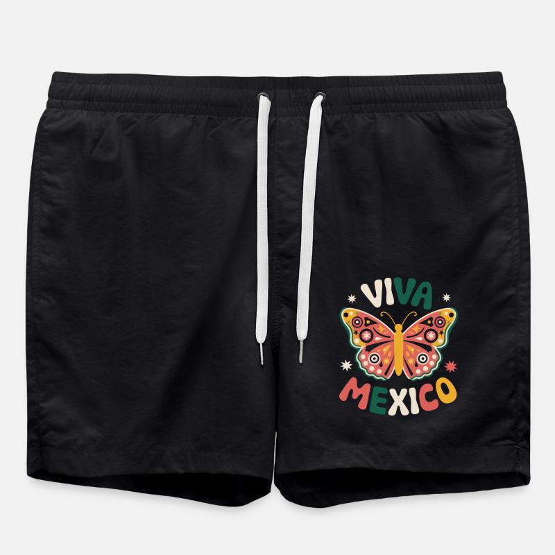 Mexico Mexico Mexican Spanish - Swim Trunks - black