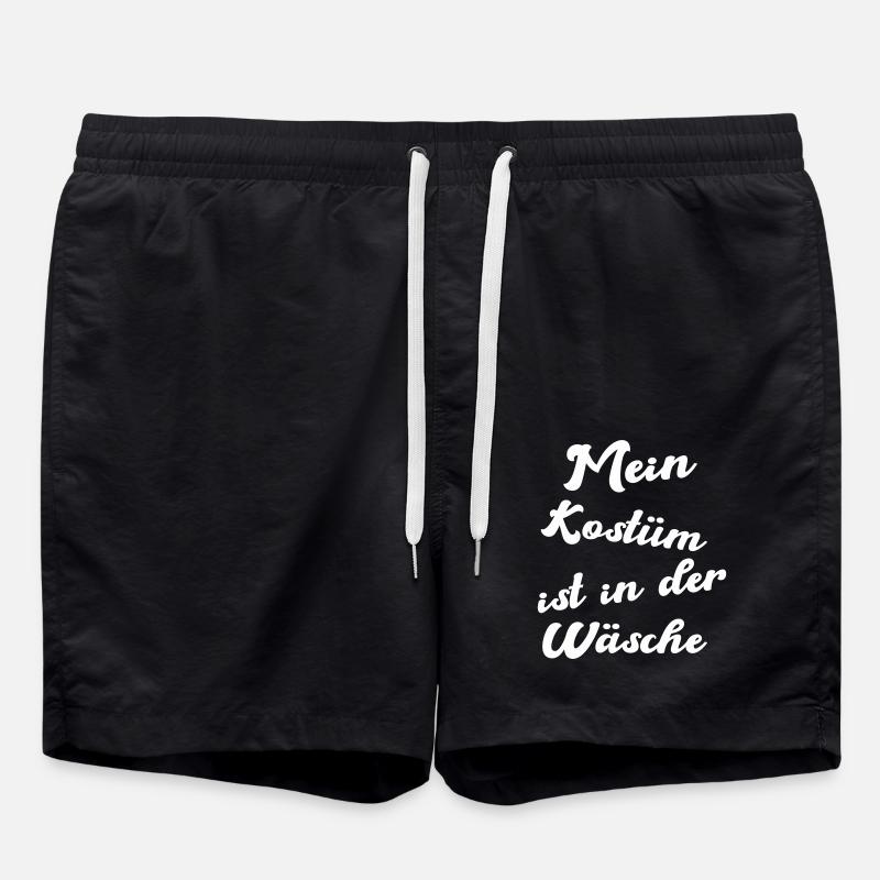 kostüm wäsche - Badeshorts - Schwarz