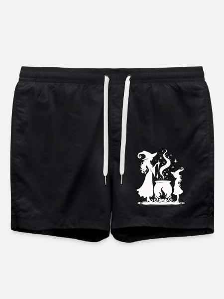Witch Cauldron - Swim Trunks - black