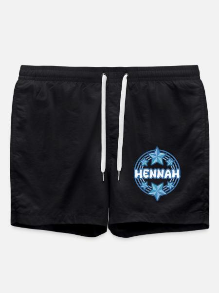 Name: Hennah - Swim Trunks - black