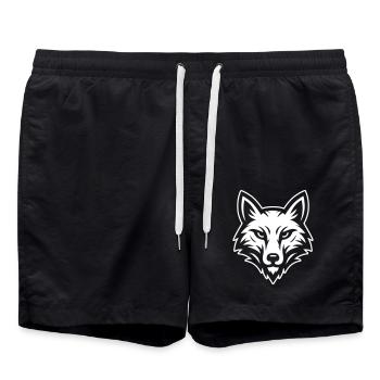 Fox Head - Swim Trunks - black - Front - AI Model Male 185 light (185cm)