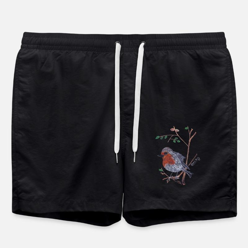 Un Robin charismatique - Short de bain - noir