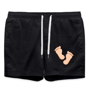 Pieds Pieds Soins des pieds Podologie - Short de bain - noir - Devant - AI Model Male 185 light (185cm)