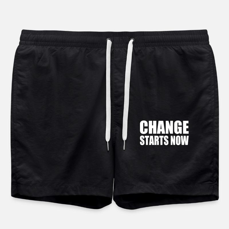 change starts now - Short de bain - noir