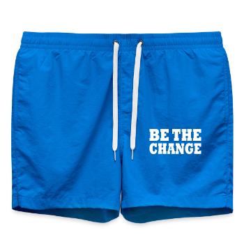 be the change - Short de bain - cobalt blue - Devant