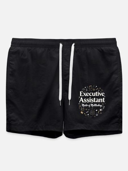 Executive Assistant Master of Multitasking - Swim Trunks - black