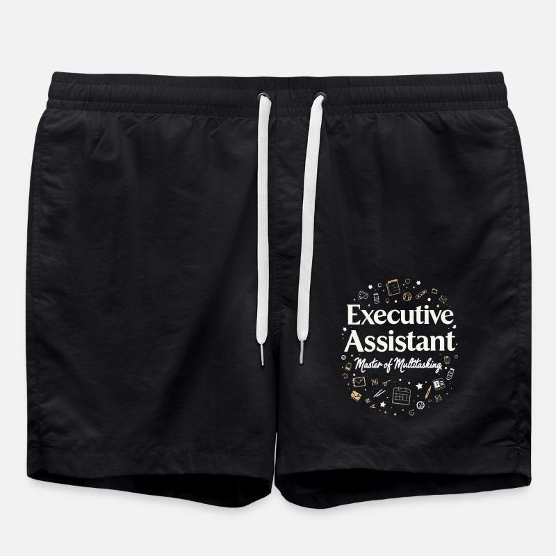 Assistent der Geschäftsführung Multitasking Expert - Badeshorts - Schwarz