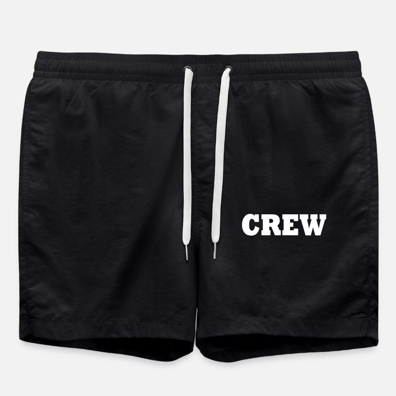 Crew - Badeshorts - Schwarz