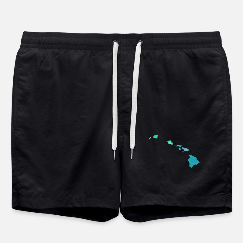 hawaii - Swim Trunks - black