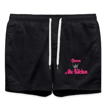 Lustige Geschenke für Frauen mit Style - Badeshorts - Schwarz - Vorne - AI Model Male 185 light (185cm)