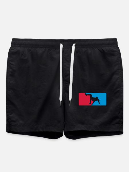 Football - Short de bain - noir