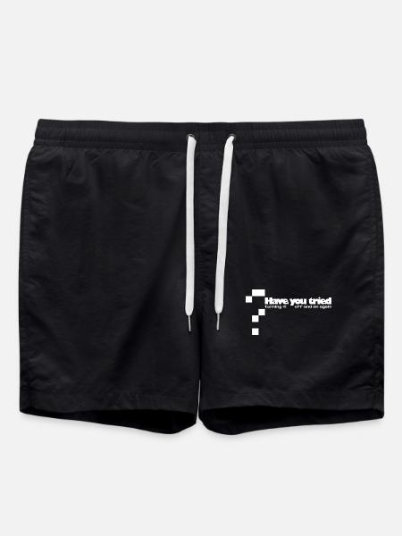 Have you tried... - Short de bain - noir